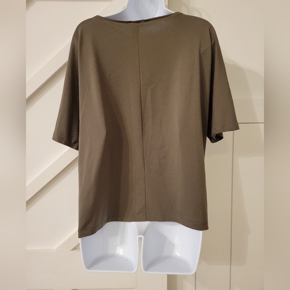 H&M Boat Neck Style Dress Shirt, Womens Size Small - Picture 2 of 5